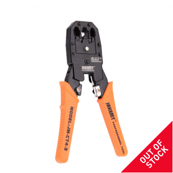 TOOLS 17602 Πρέσα ακροδεκτών τηλεπικοινωνιών Αλουμίνιου για φις ,RJ45,RJ11,RJ12 μαζί με απογυμνωτή για UTP-FTP CT4-3